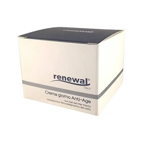 Renewal crema giorno viso anti-age 50ml sali mar morto