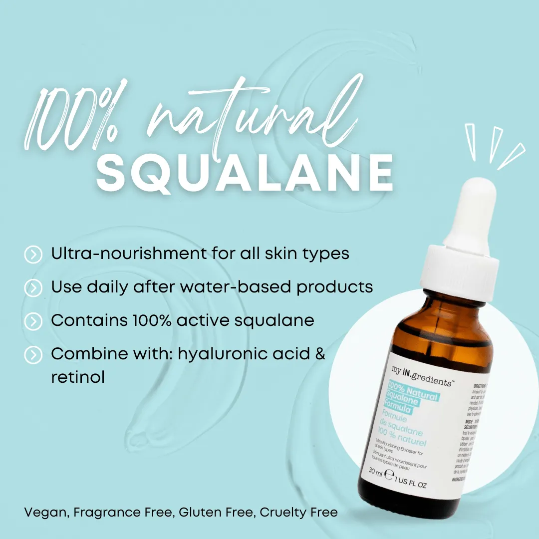 Masque Bar my iN.gredients Squalane siero viso 100% naturale