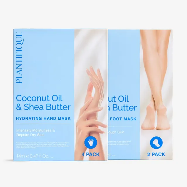 Plantifique Hydration 360 set maschere mani piedi idratante