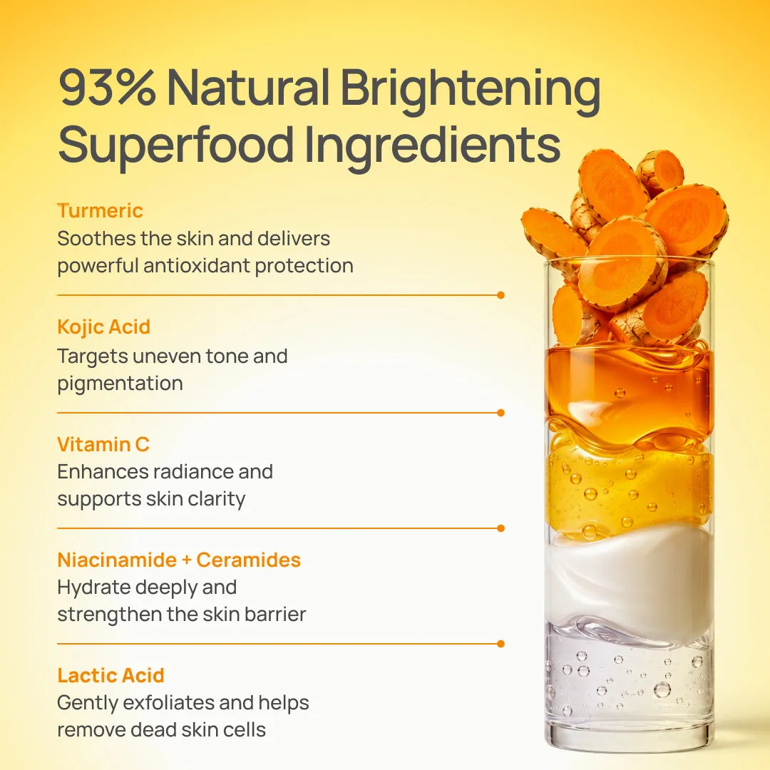 Plantifique Kojic Acid Turmeric dischetti viso schiarenti