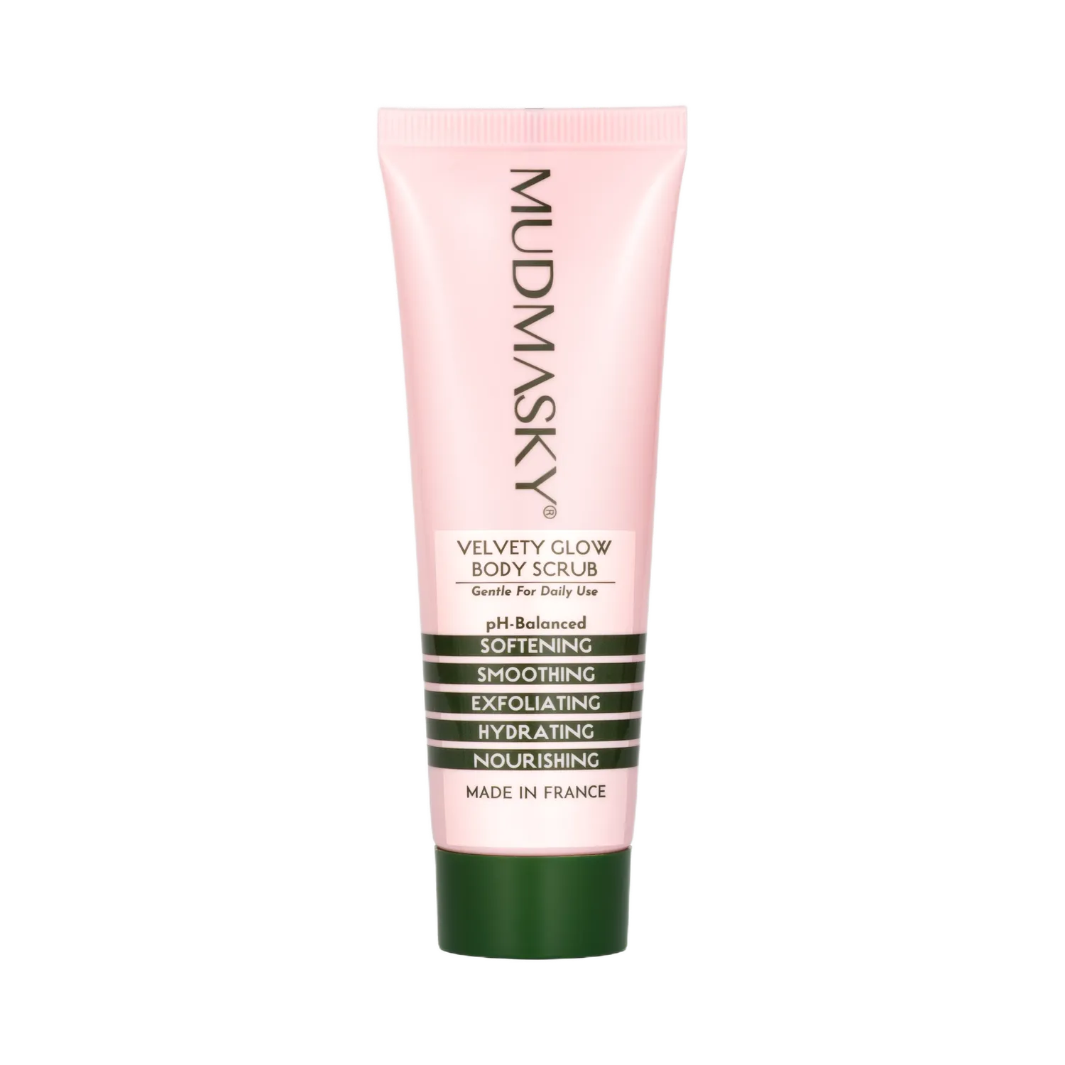 Mudmasky Velvety Glow Scrub Corpo 180ml esfoliante