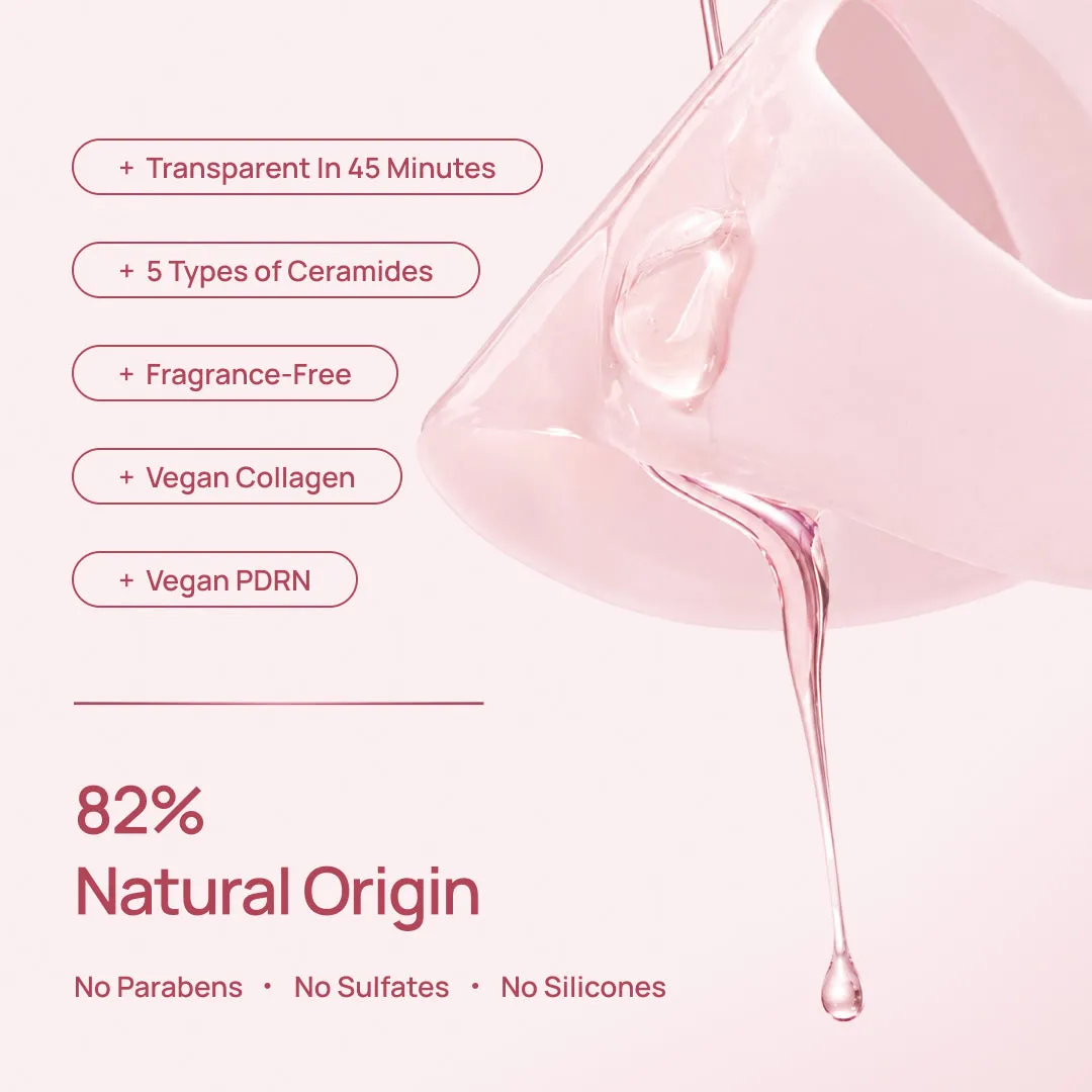 Plantifique PDRN Glass Skin maschera hydrogel 4 pezzi