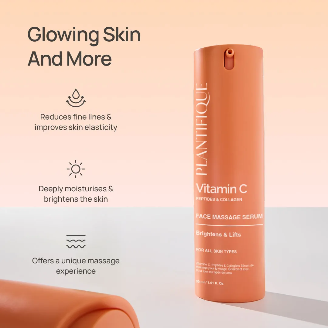 Plantifique Glow Massage Ritual set viso gua sha + siero