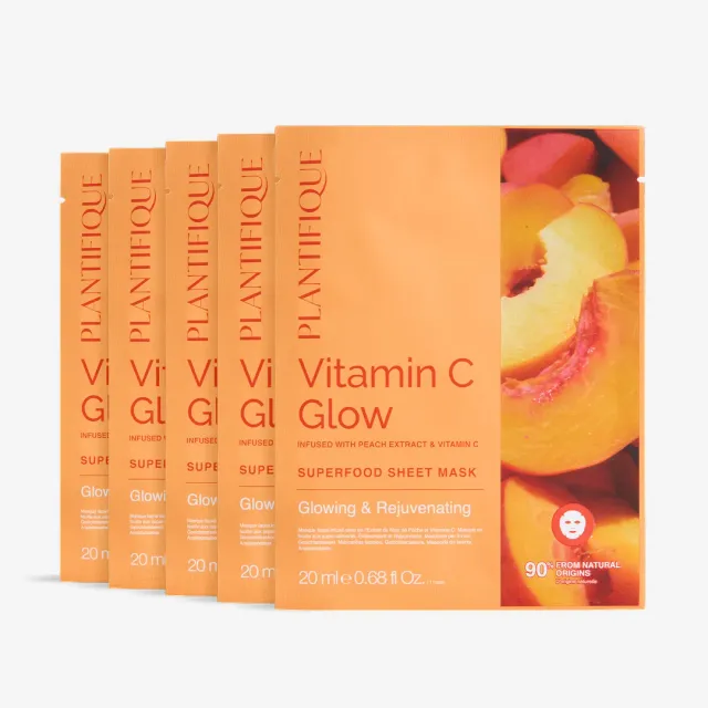 Plantifique Vitamin C Glow maschere viso vitamina C luminose