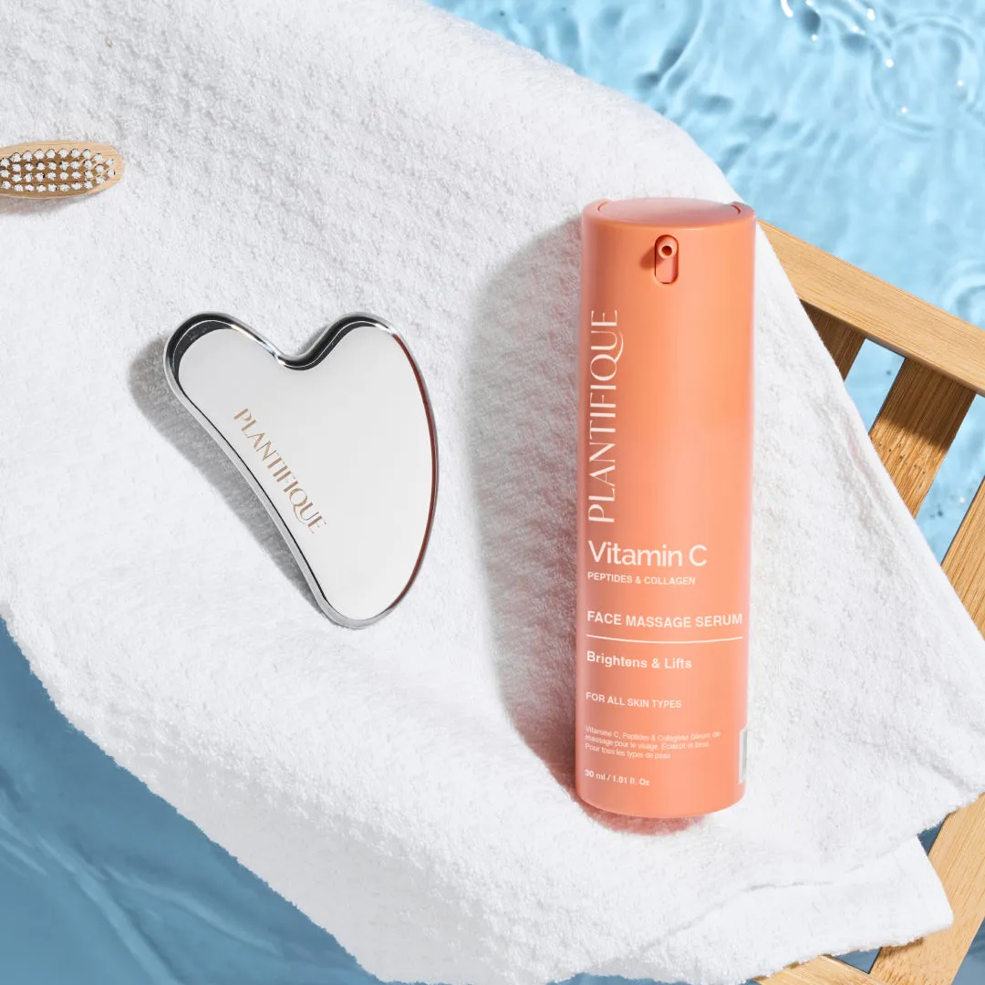 Plantifique Gua Sha Viso Acciaio Inox Sculpting