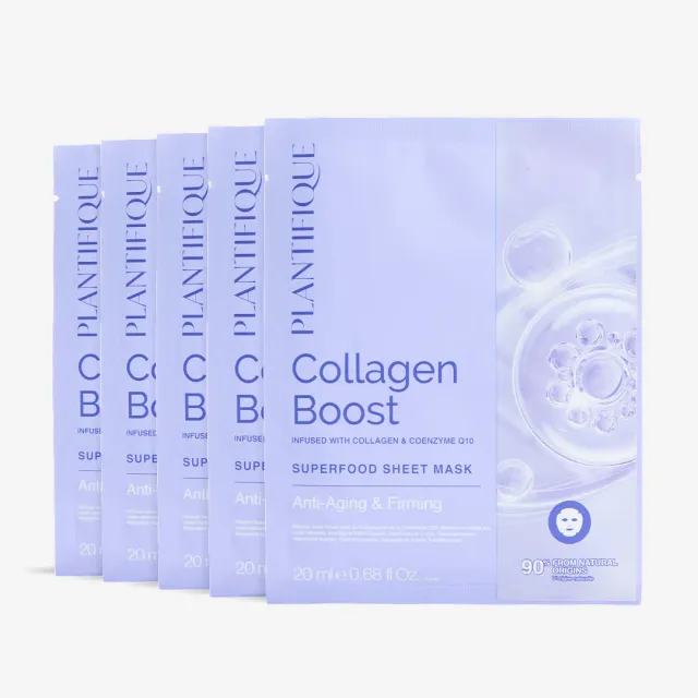 Plantifique Collagen Boost Maschere Viso Idratanti Collagene