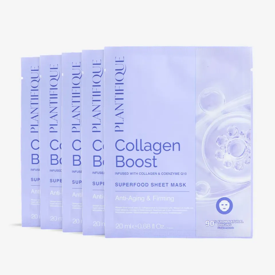 Plantifique Collagen Boost Maschere Viso Idratanti Collagene