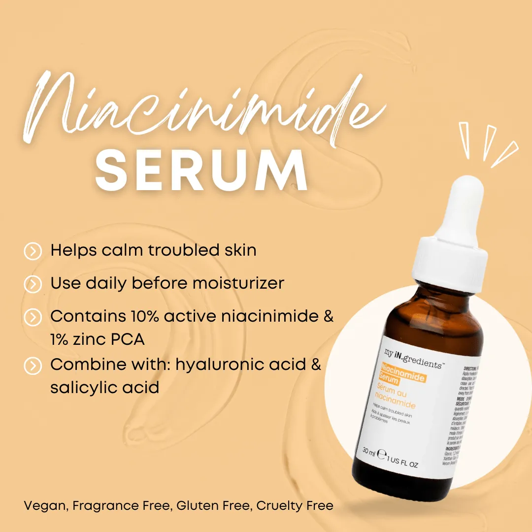 Masque Bar my iN.gredients Niacinamide siero viso pori