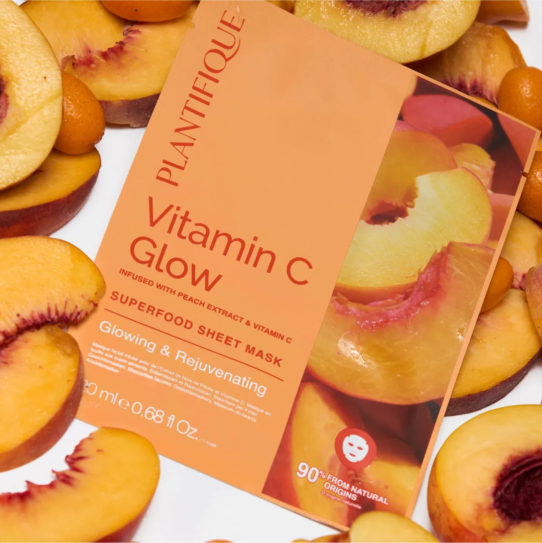 Plantifique Vitamin C Glow maschere viso vitamina C luminose