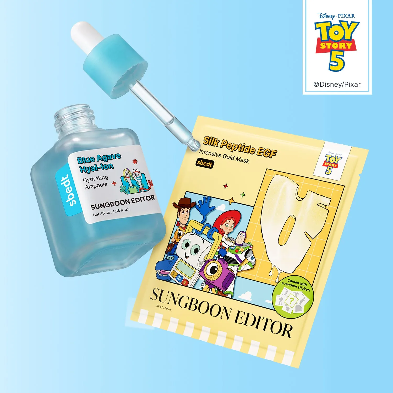Sungboon Editor Hydra Duo Kit Viso Toy Story 5 idratante