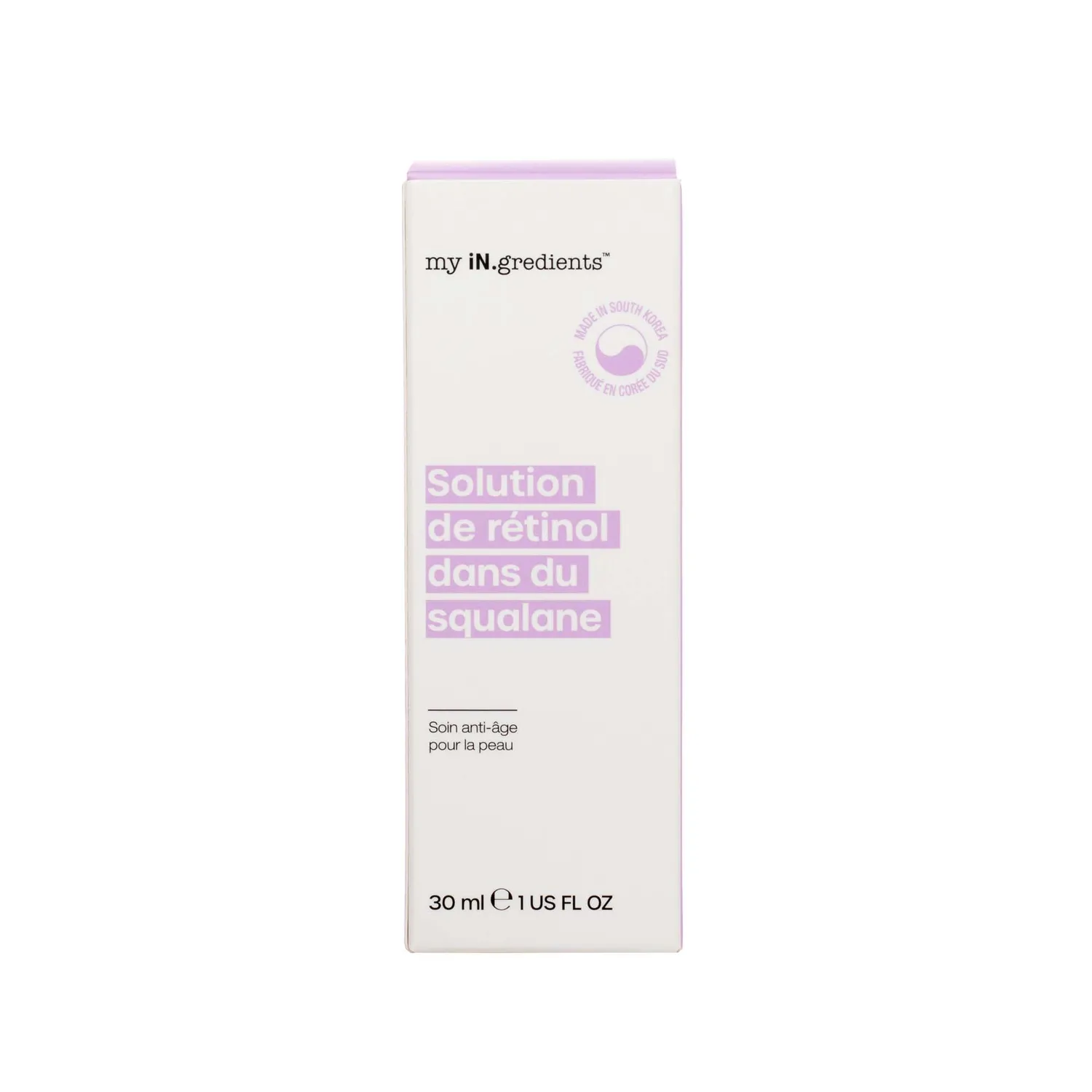 Masque Bar My Ingredients Retinol in Squalane Siero 0,05% Antiage