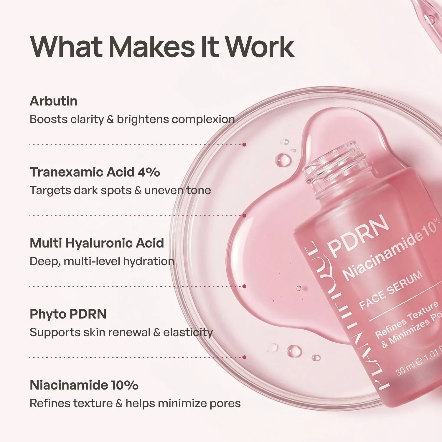 Plantifique PDRN Niacinamide 10% siero viso macchie pori