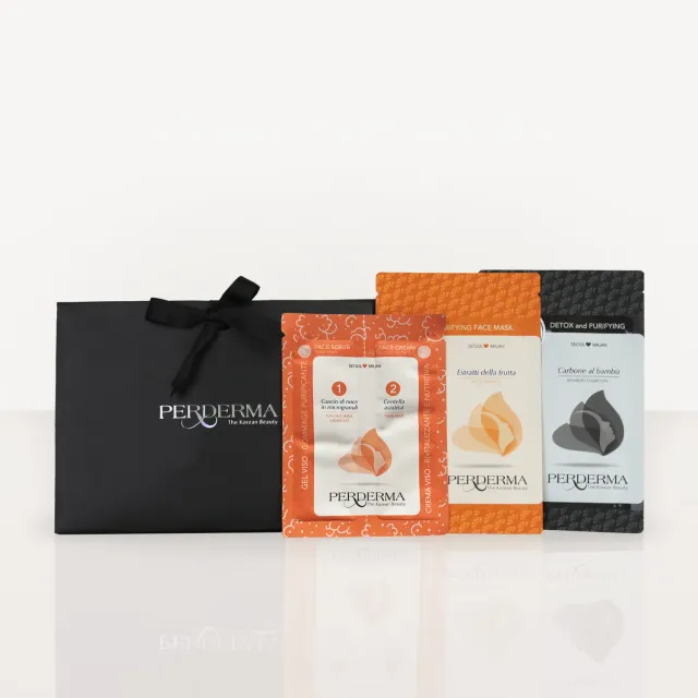 Perderma Kit Purificazione Kit 3 Maschere Purificanti
