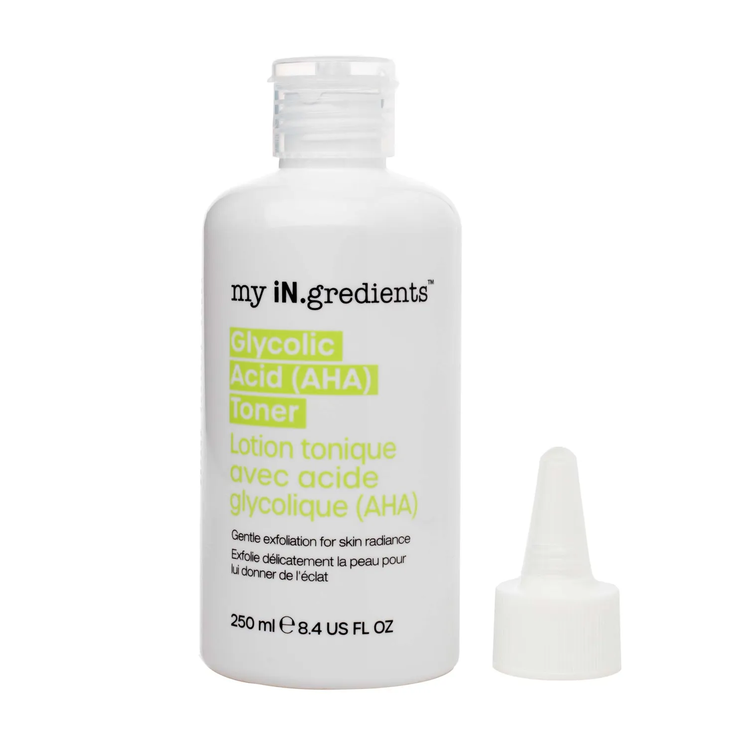 MasqueBar my iN.gredients Glycolic Acid tonico 7% viso