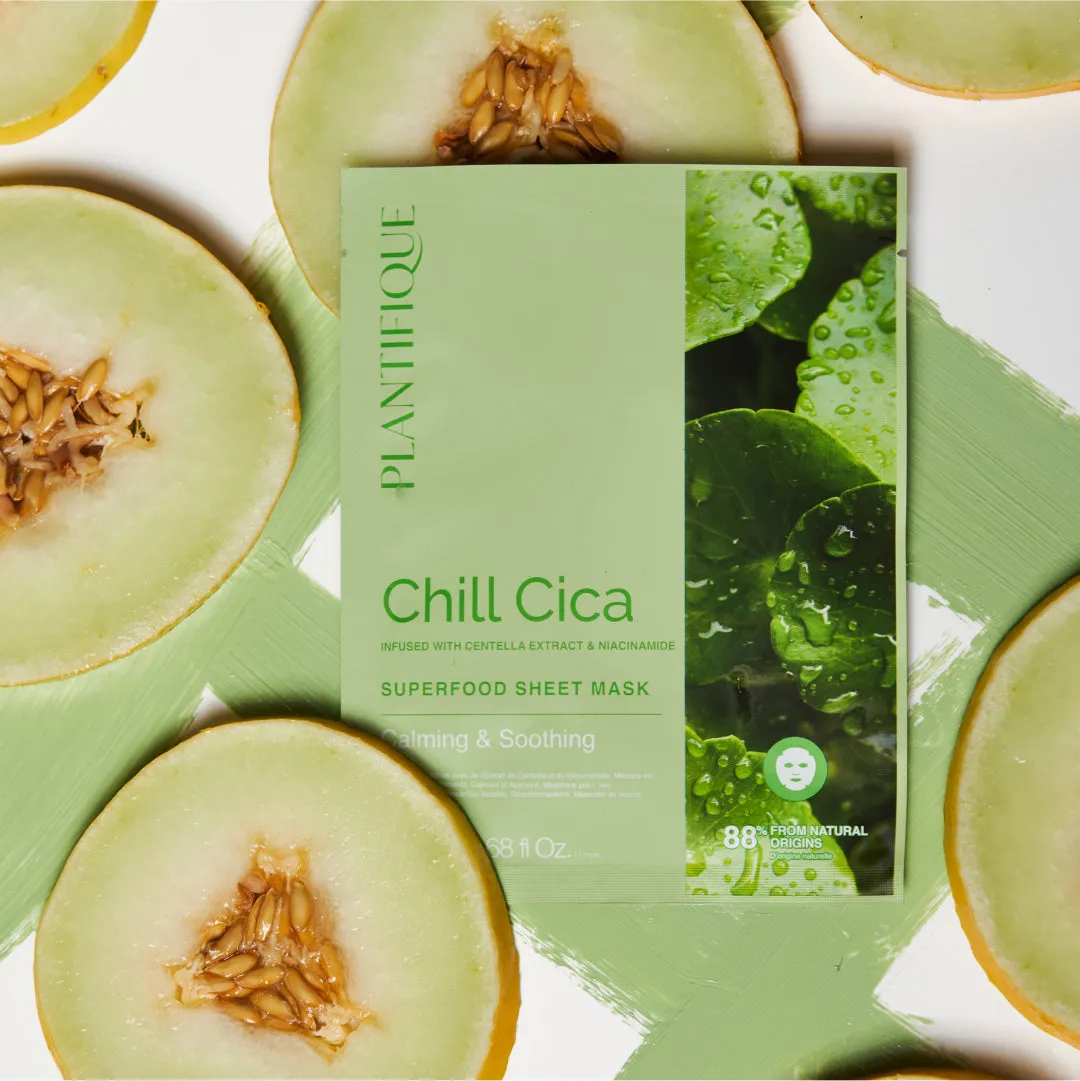 Plantifique Chill Cica maschera viso lenitiva idratante