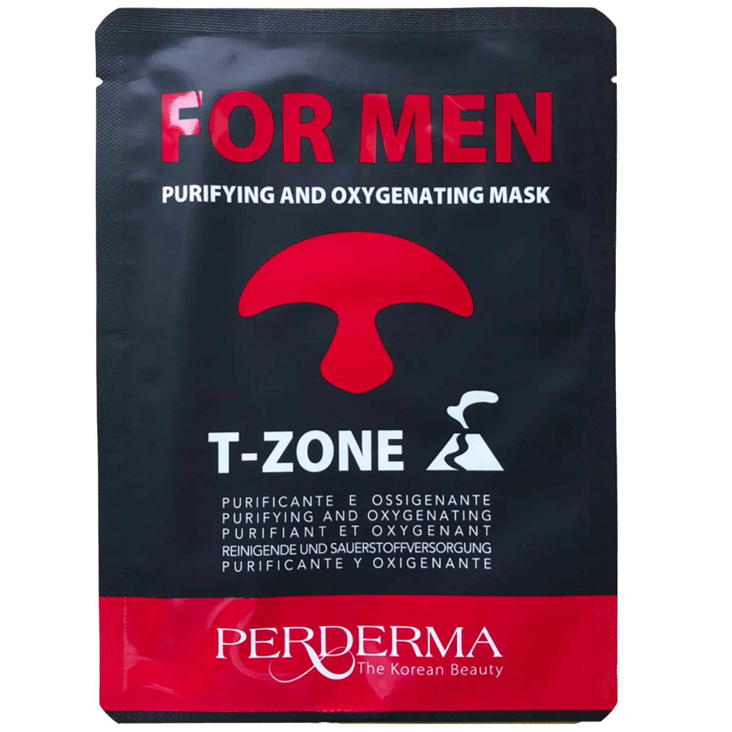 Perderma For Men kit maschere uomo 2pz purificante