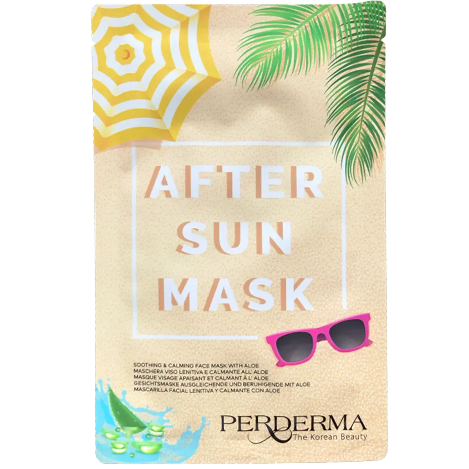Perderma Afer Sun Mask maschera viso rinfrescante doposole