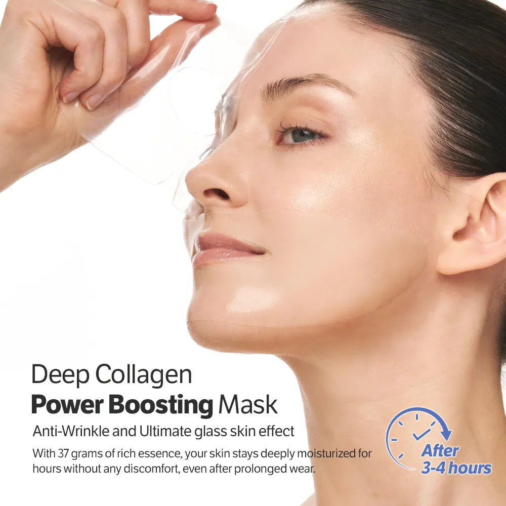 Sungboon Editor Deep Collagen maschera viso 4 pezzi elasticizzante