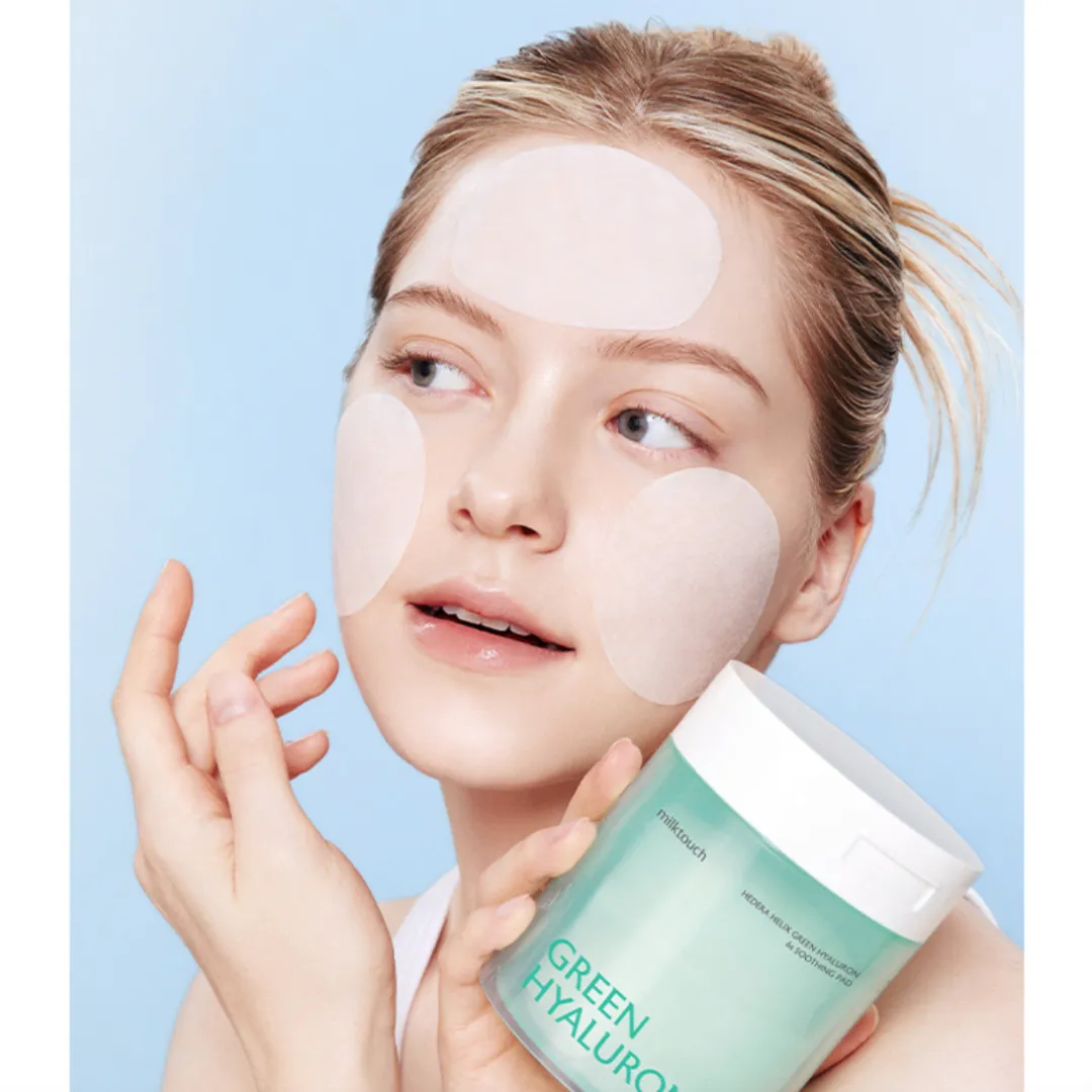 Milk Touch Hedera Helix pad viso idratanti 60 pezzi