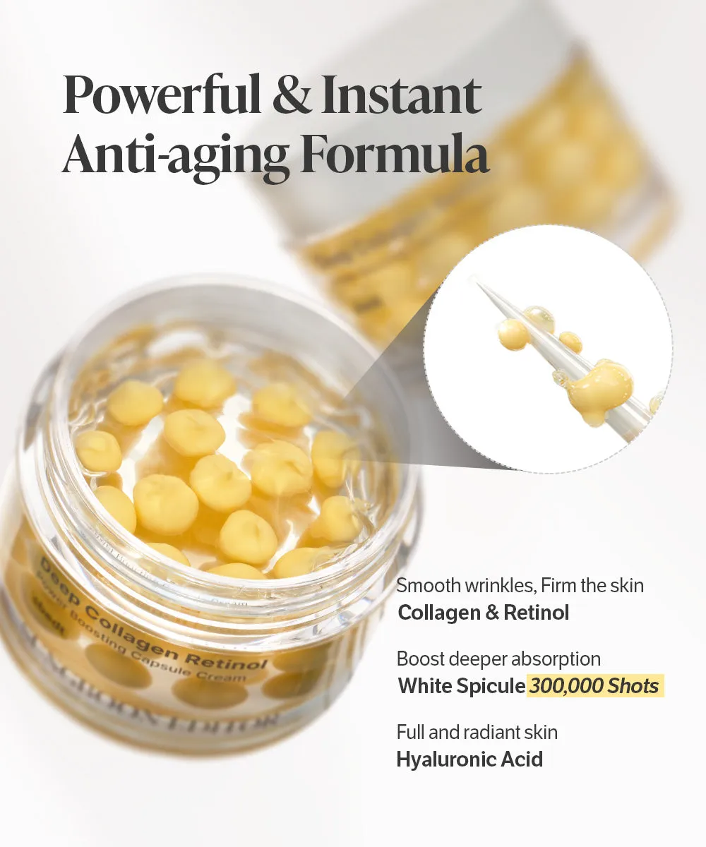 Sungboon Editor Deep Collagen Retinol Spicule crema viso 50 ml antirughe