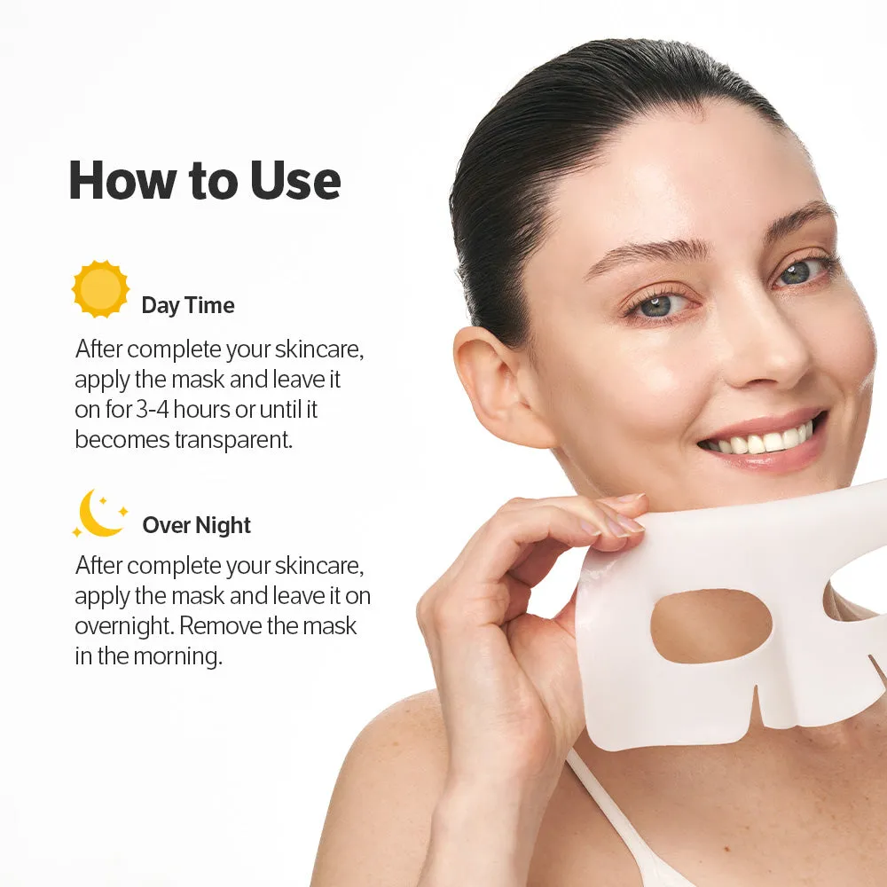 Sungboon Editor Deep Collagen maschera viso 4 pezzi elasticizzante