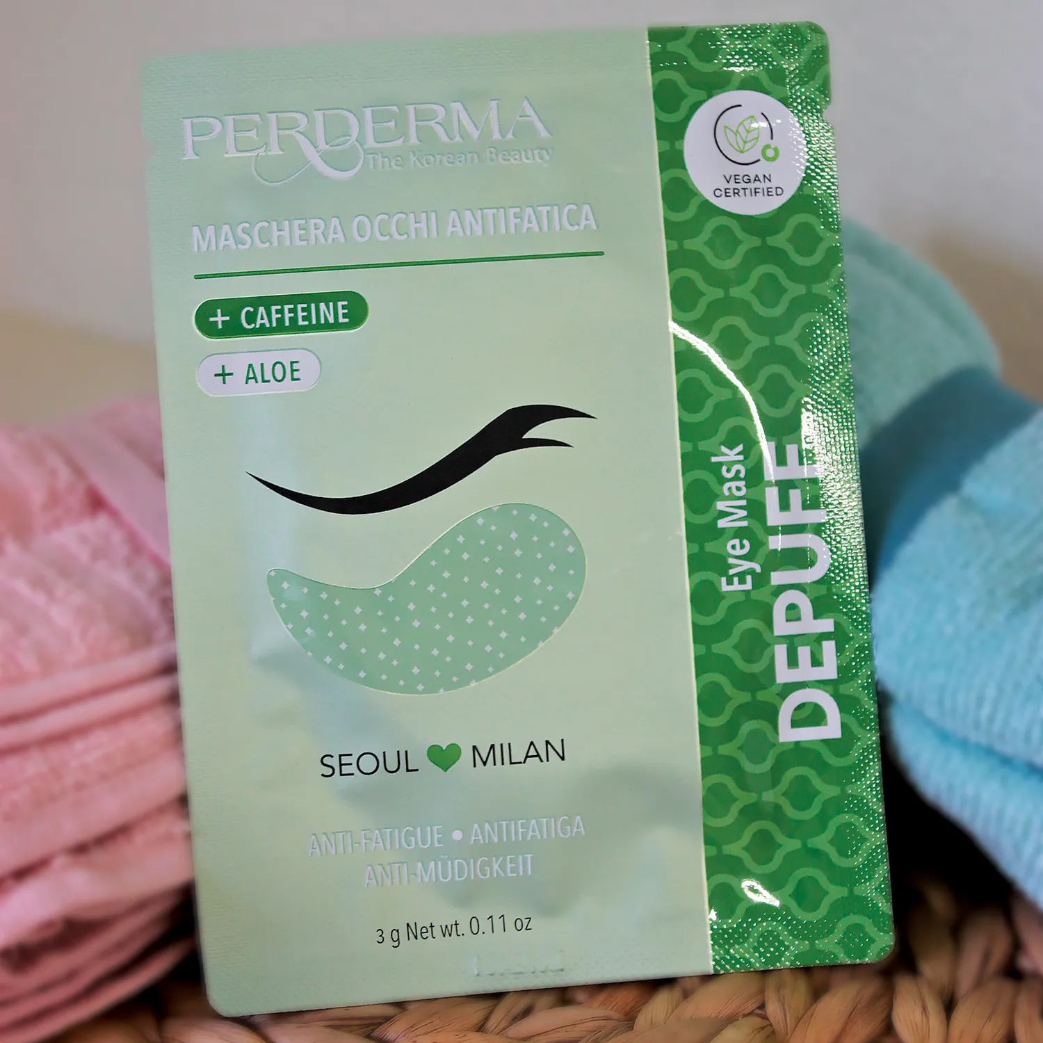 Perderma Antifatica Maschera Contorno Occhi Caffeina