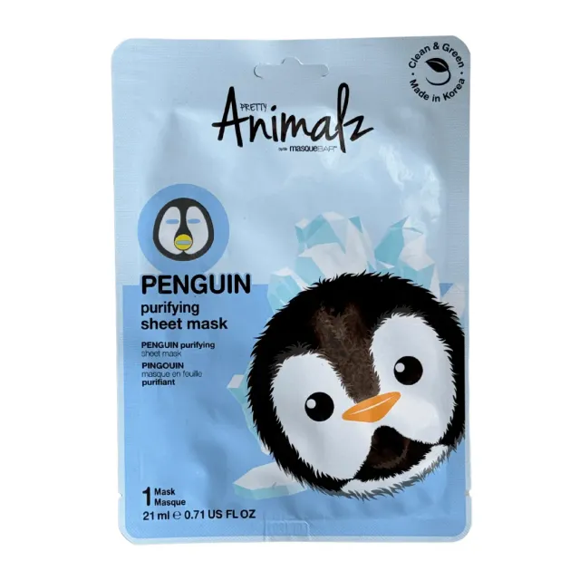 Masque Bar Pretty Animalz Penguin maschera viso purificante