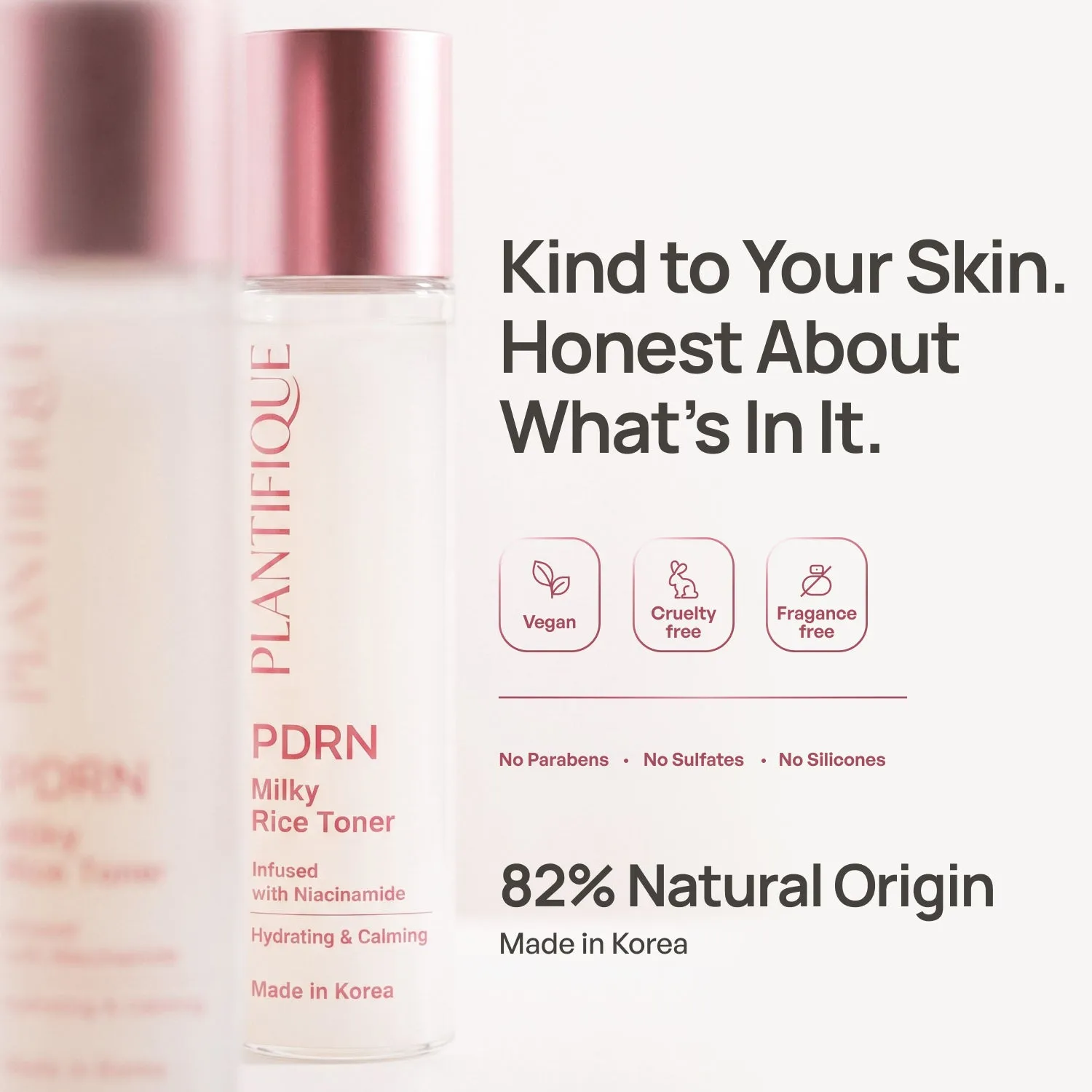 Plantifique PDRN Milky Rice tonico viso barriera idratata