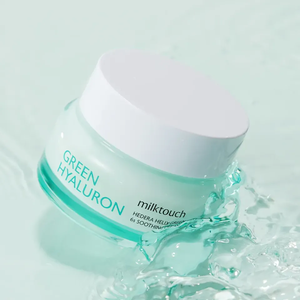 Milk Touch Hedera Helix Green crema viso ialuronica