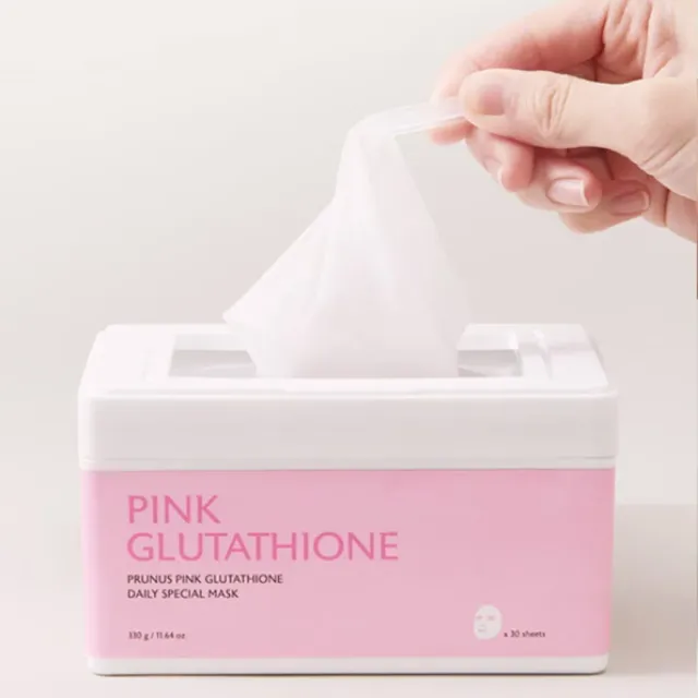 Milk Touch Pink Glutathione maschera viso 30 pezzi glow