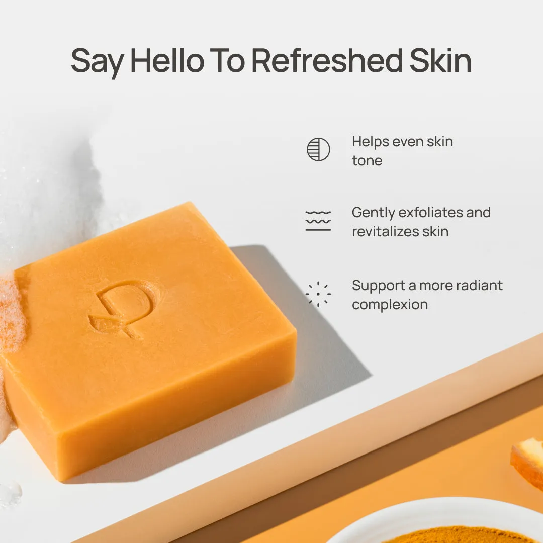 Plantifique Kojic Acid Turmeric Sapone Viso 1 Pezzo Illuminante