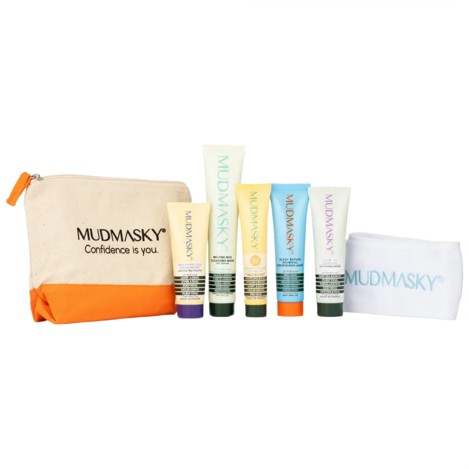 Mudmasky Daily Routine Set Completo Pelle Sensibile