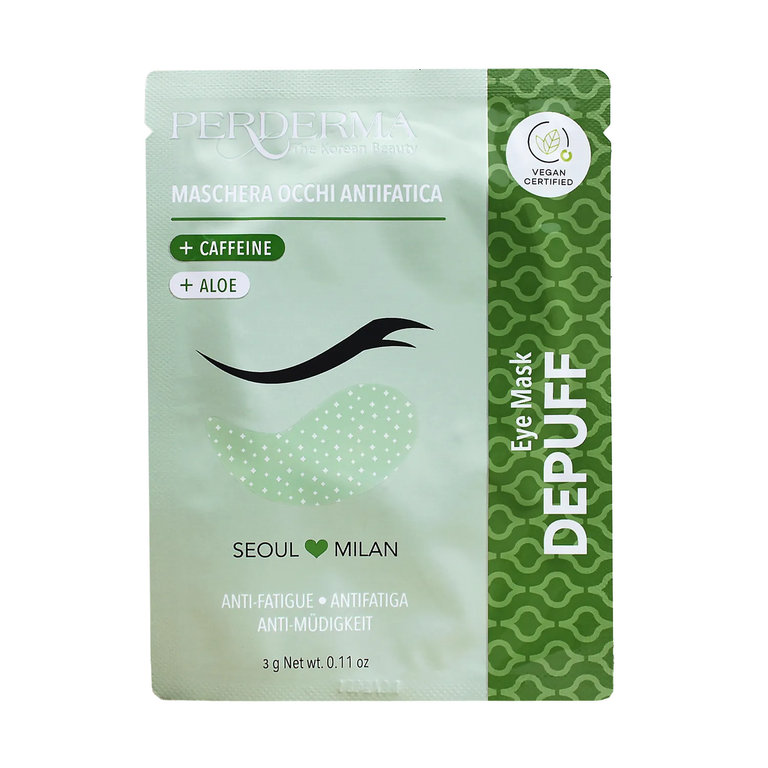 Perderma Antifatica Maschera Contorno Occhi Caffeina