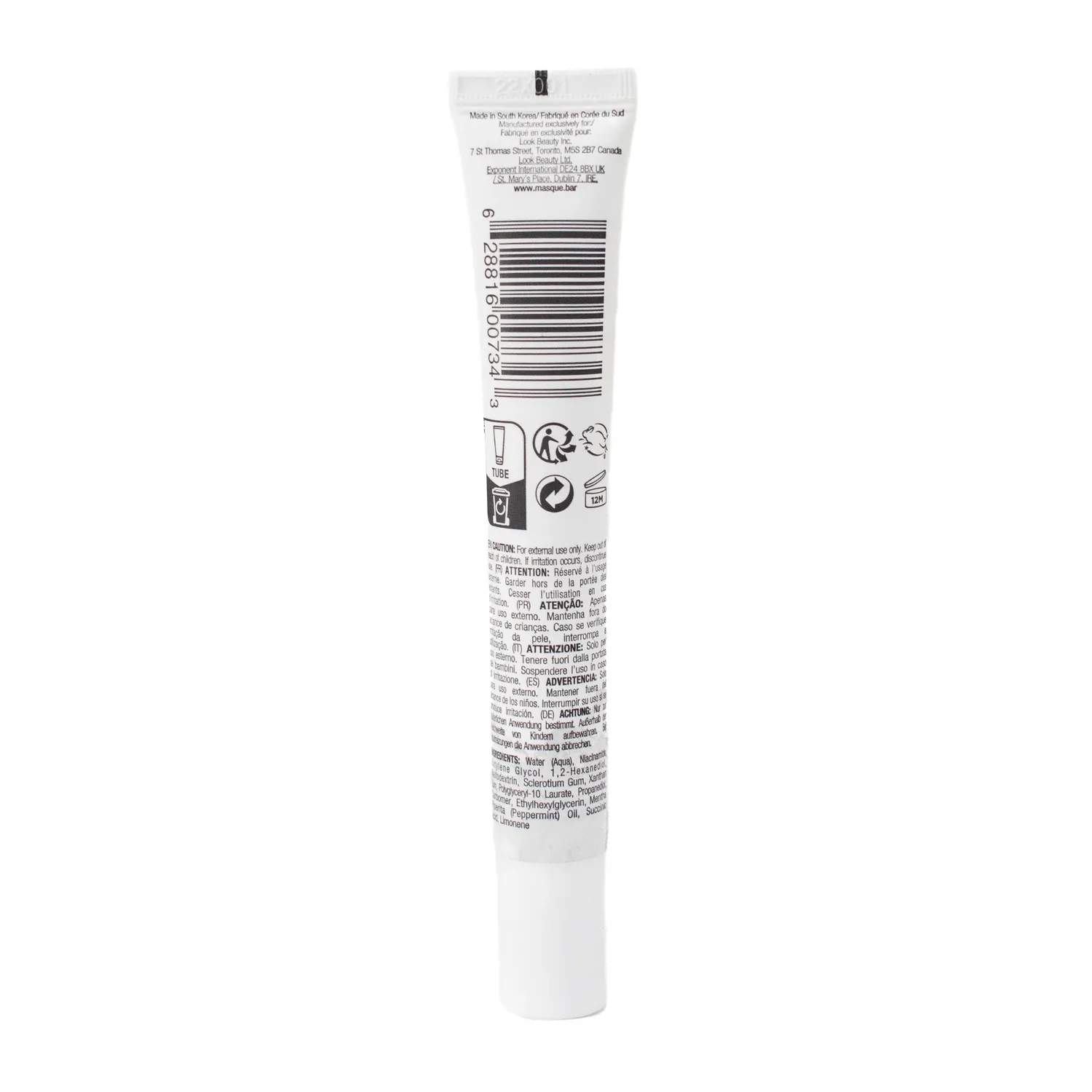 Masque Bar Cryo-Cooling siero contorno occhi illuminante