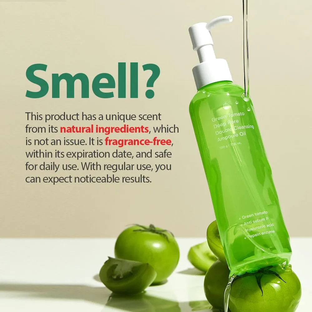Sungboon Editor Green Tomato olio detergente 200 g pori dilatati