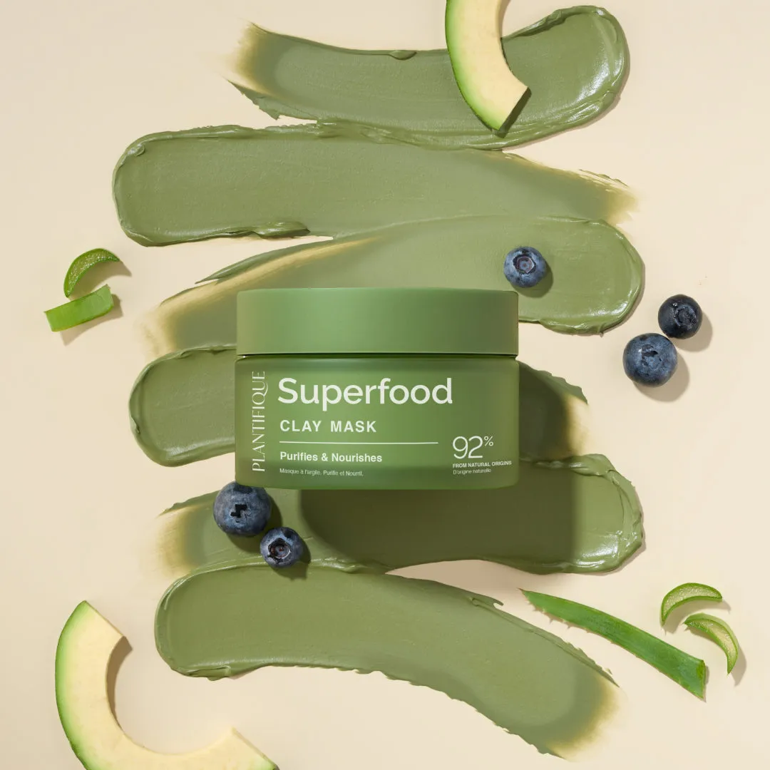 Plantifique Superfoods Powered Duo kit maschere idratante