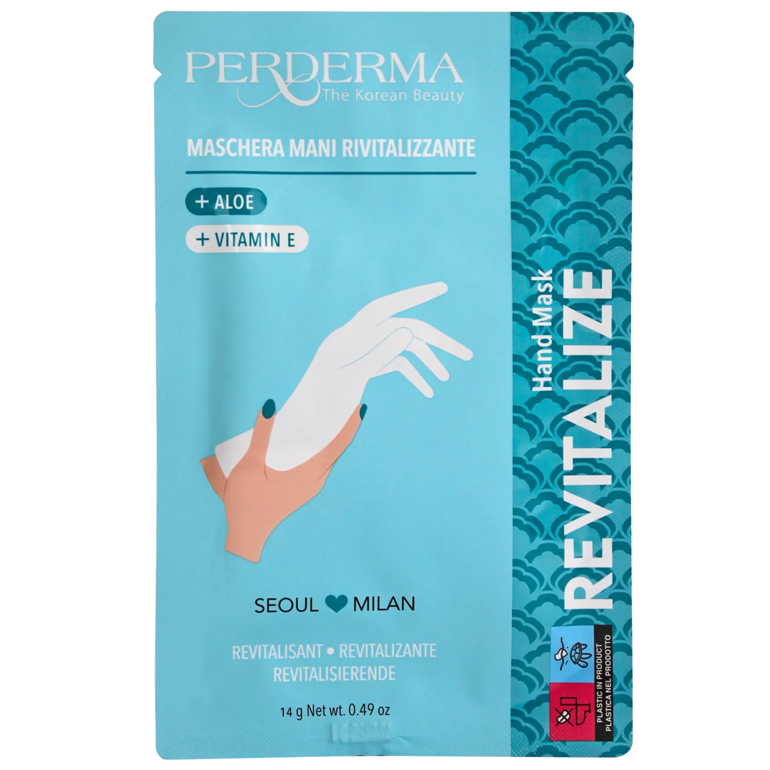 Perderma Aloe Guanti Mani Idratanti Monouso Elasticità