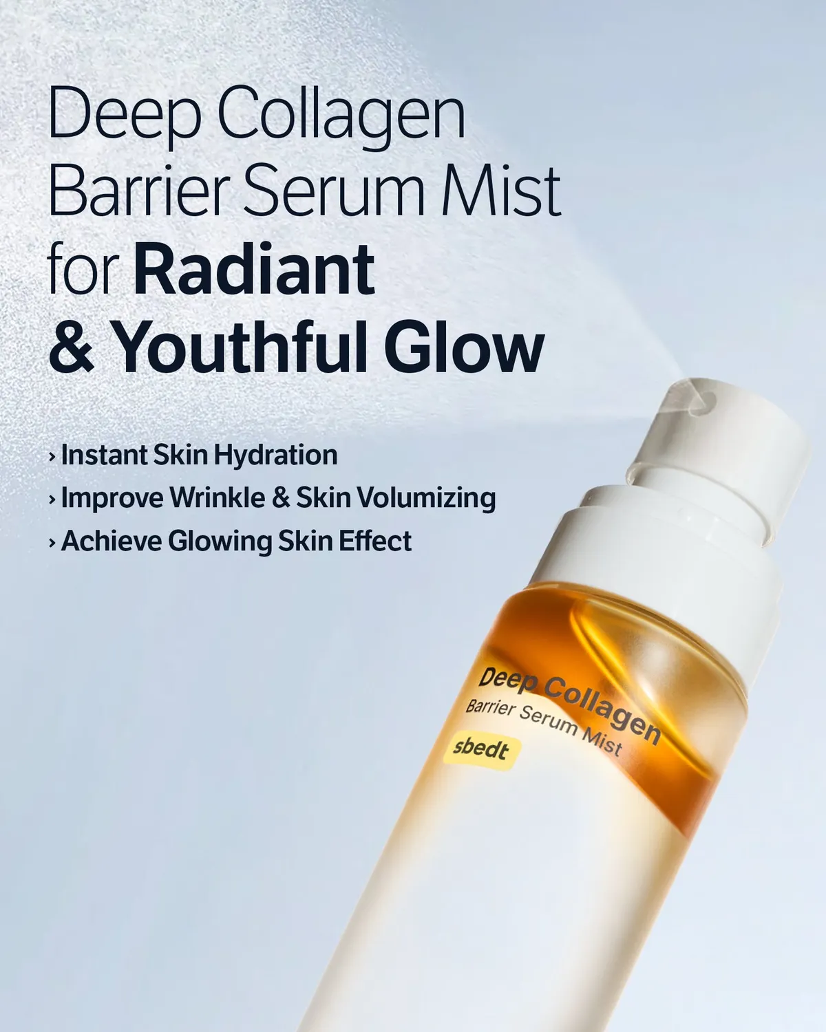 Sungboon Editor Deep Collagen Barrier spray viso idratante 95 ml