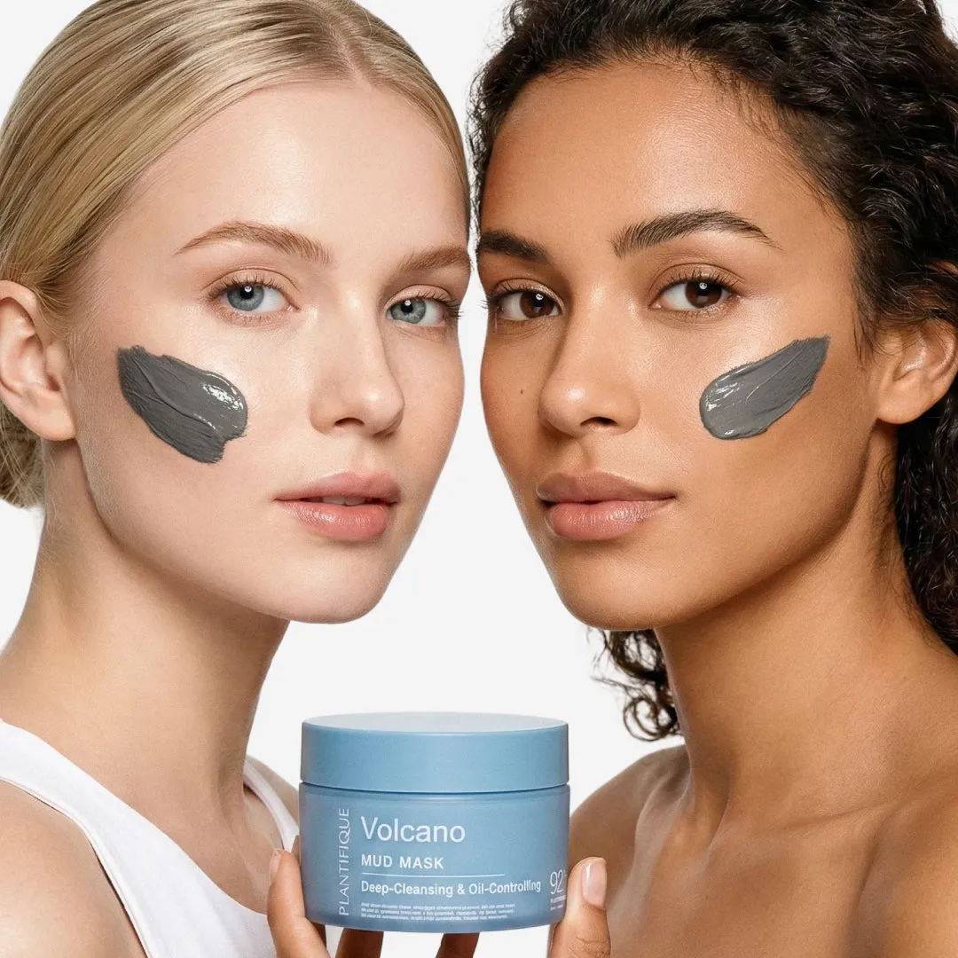 Plantifique Volcano maschera viso argilla vulcanica purificante