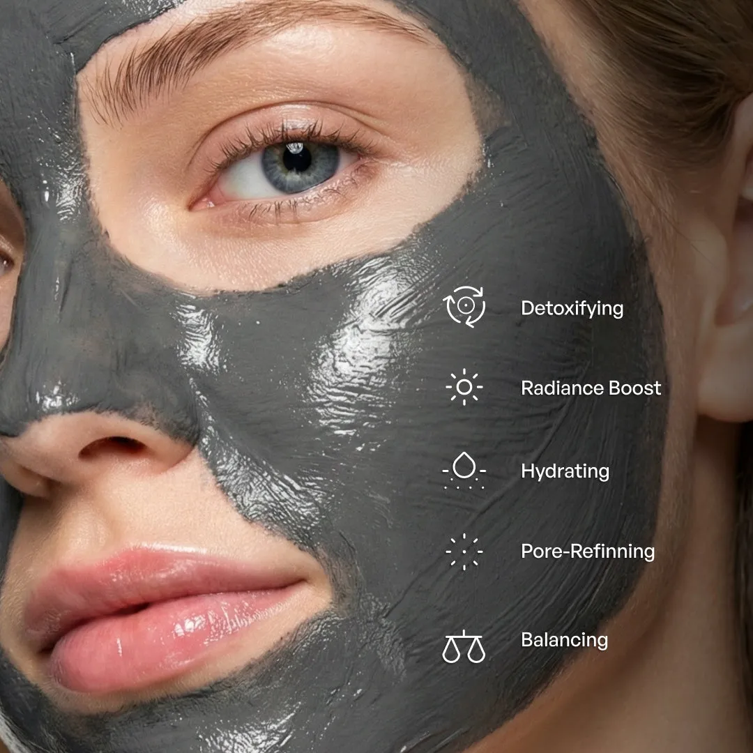 Plantifique Volcano maschera viso argilla vulcanica purificante