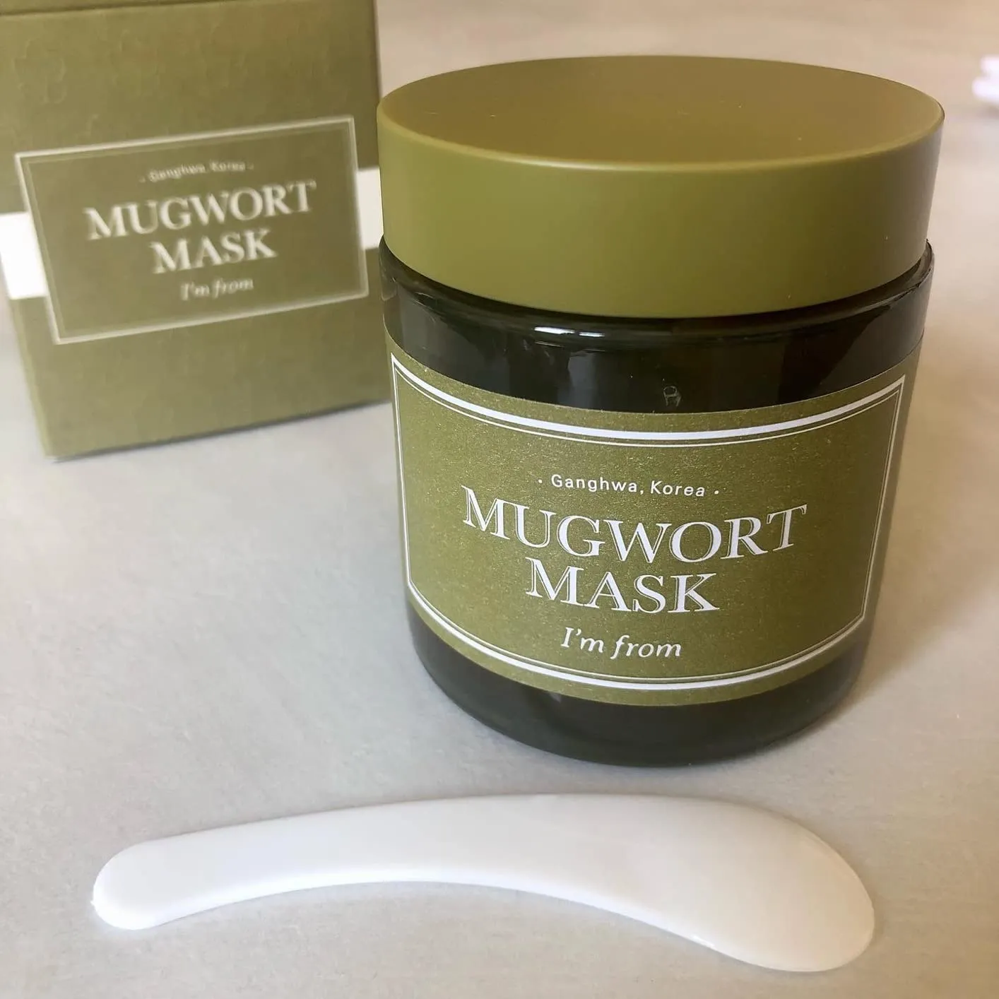 I’m From Mugwort maschera viso lenitiva uso settimanale