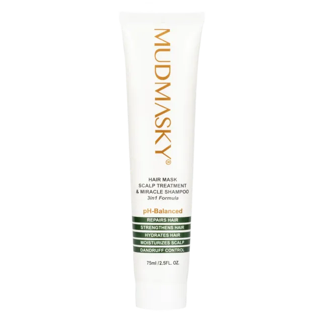 MUDMASKY Hair Mask Shampoo Maschera Capelli 75 ml Cute