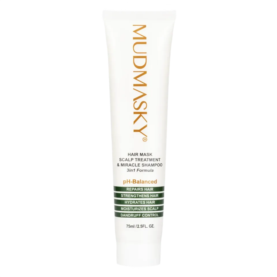 MUDMASKY Hair Mask Shampoo Maschera Capelli 75 ml Cute