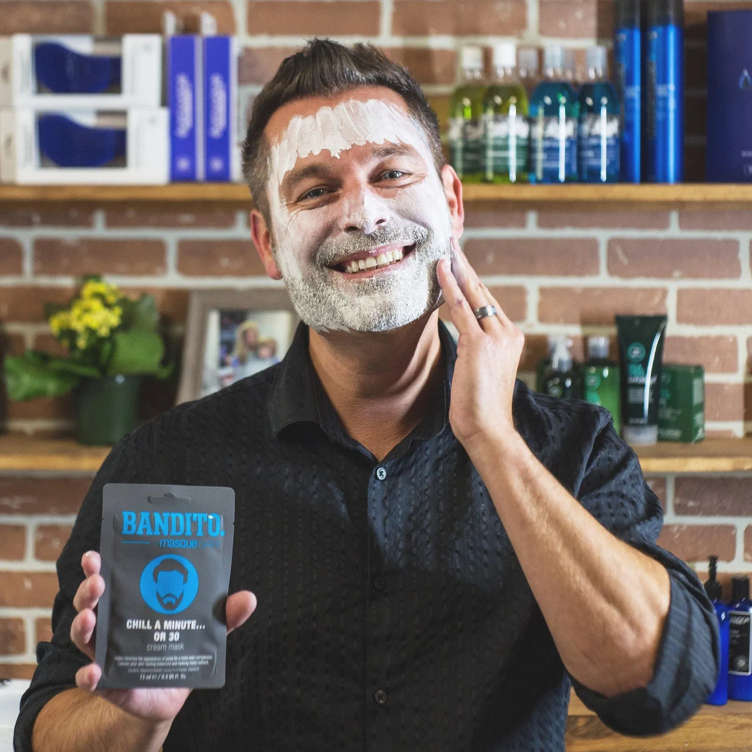 Masque Bar Bandito Chill a Minute maschera viso crema uomo