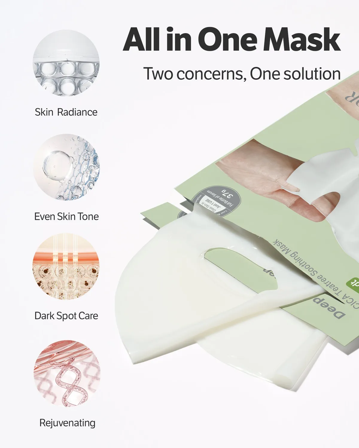 Sungboon Editor Deep Collagen Cica Maschera Viso 4pz Lenitiva
