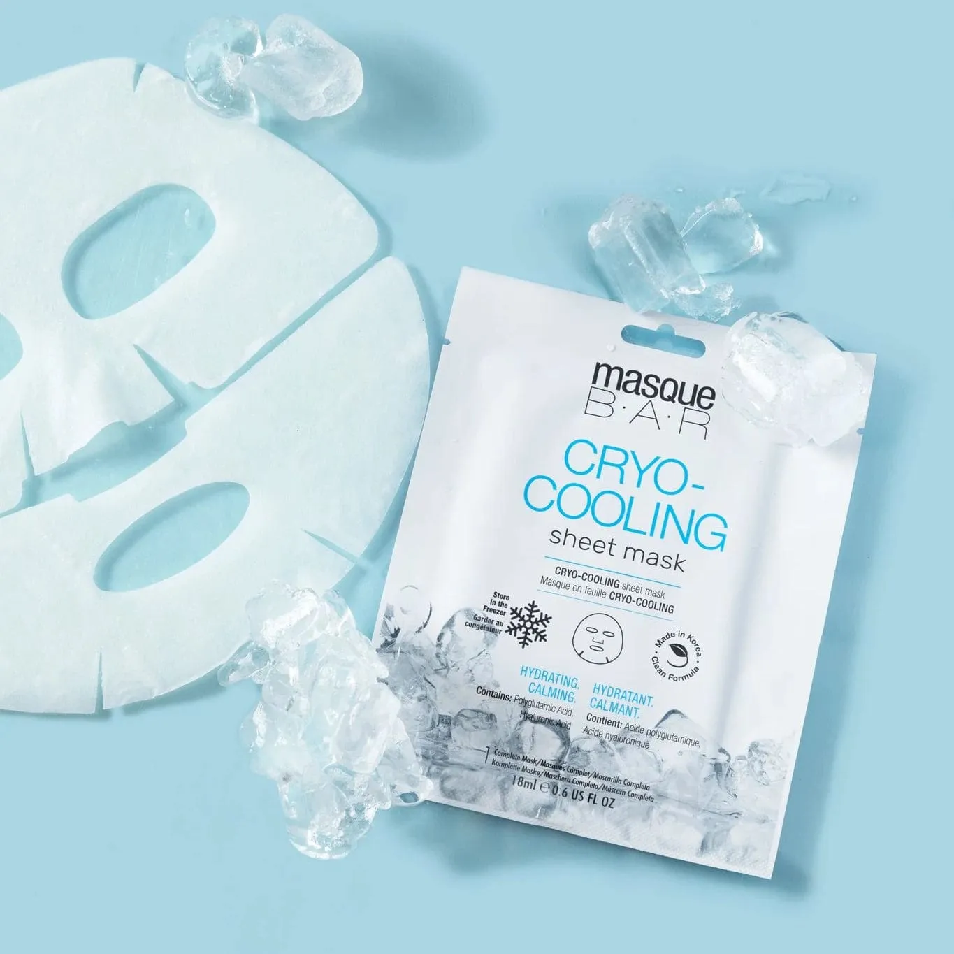 Masque Bar Cryo-Cooling Maschera Viso Fredda Idratante