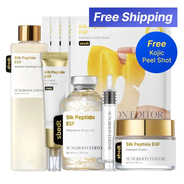 Sungboon Editor Peptide Lifting routine viso 5 step rassodante