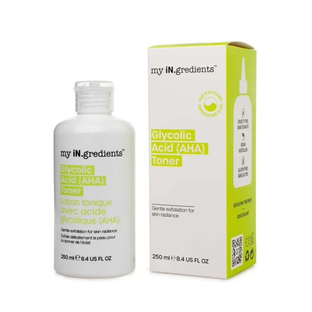 MasqueBar my iN.gredients Glycolic Acid tonico 7% viso