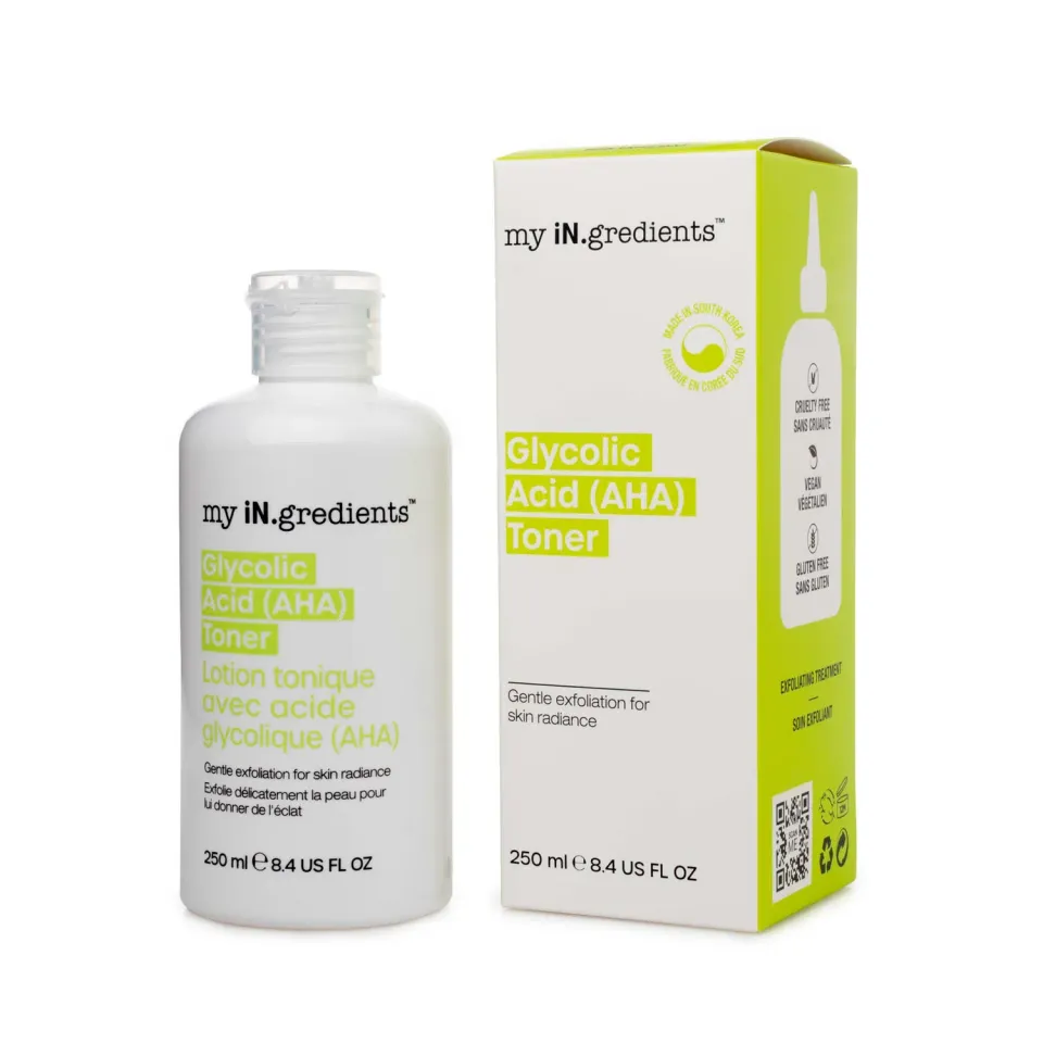 MasqueBar my iN.gredients Glycolic Acid tonico 7% viso