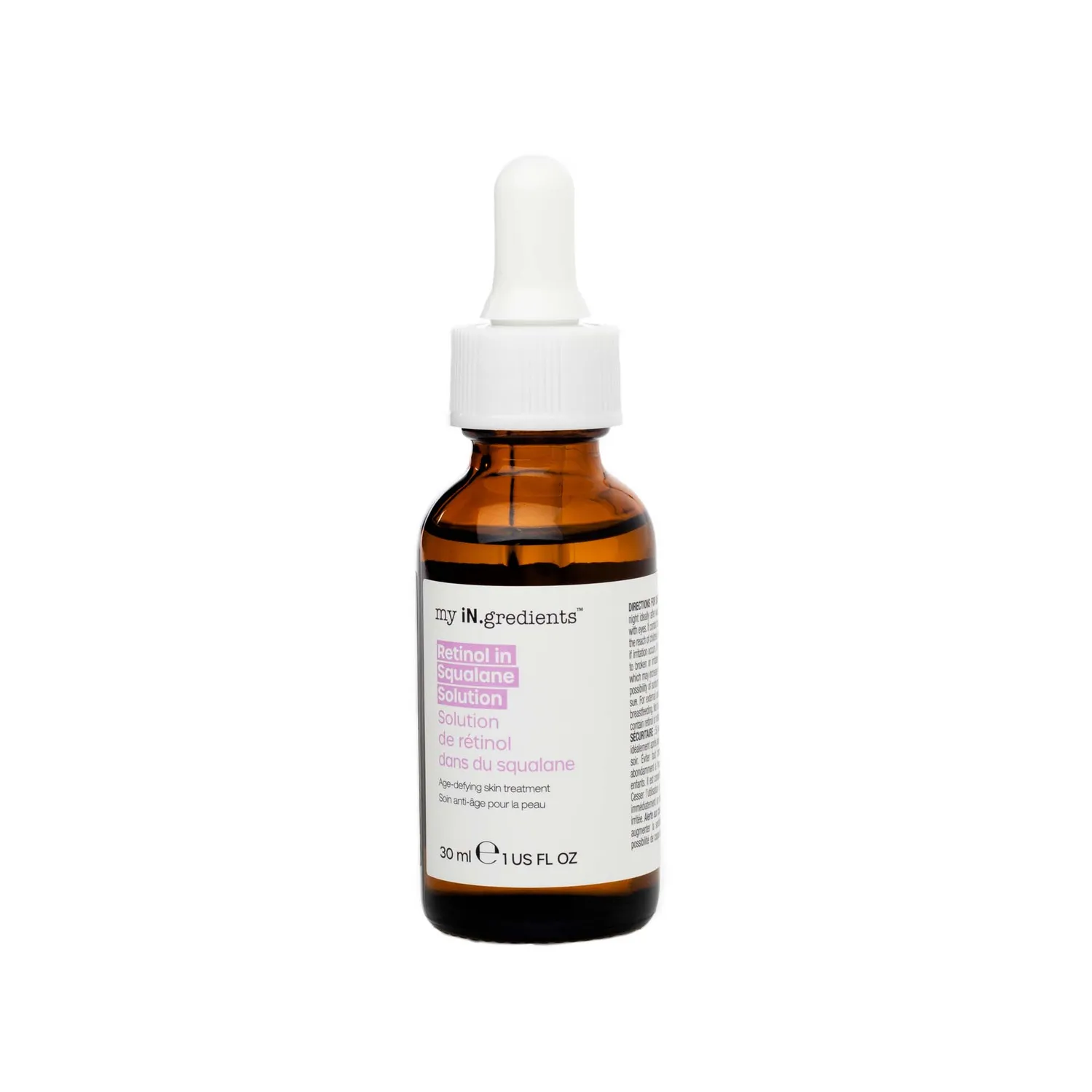 Masque Bar My Ingredients Retinol in Squalane Siero 0,05% Antiage